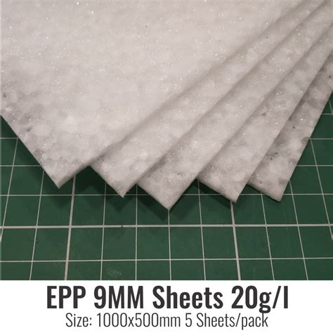 9MM EPP Foam Sheets with Multiple Sizes in India 1000x600mm - Vortex-RC