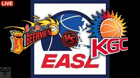 EASL Live San Miguel Beermen Vs Anyang KGC Korea Vs Philippines In