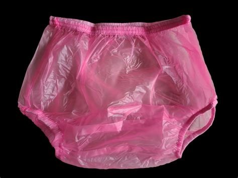 Adult Baby Pink PLASTIC PANTS Baby Soft Pink Sissy Abdl Pvc Pants