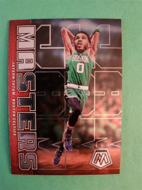 Panini Mosaic Basketball Jayson Tatum Jam Masters Insert