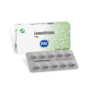 LEVOCETIRIZINA 5 MG MK CAJA X 10 TABS Farmavida Droguería Online