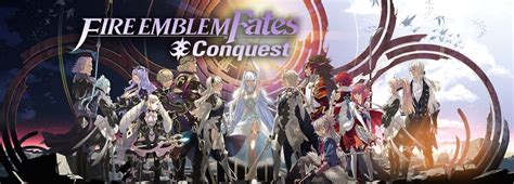 Fire Emblem Fates: Conquest (2015) Nintendo 3DS box cover art - MobyGames