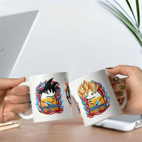 Caneca Divertida Flork Goku Saiyajin Elo7 Produtos Especiais