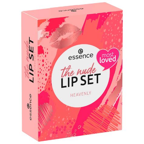 Essence The Nude Lip Set Heavenly Online Shoppen Bij Boozyshop