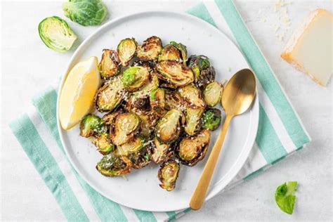 Crispy Air Fryer Brussels Sprouts Dr Davinahs Eats