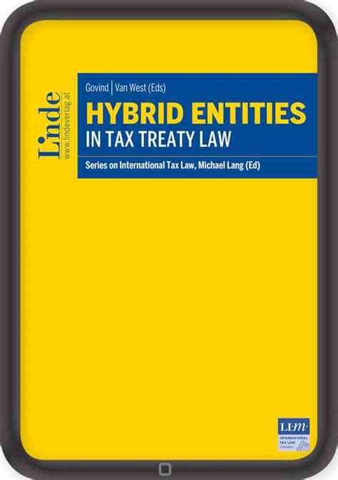 Hybrid Entities In Tax Treaty Law Linde Verlag