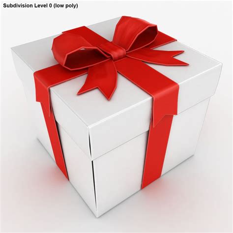 Подарочная коробка 2 3D Модель $24 - .3ds .obj .fbx .max - Free3D