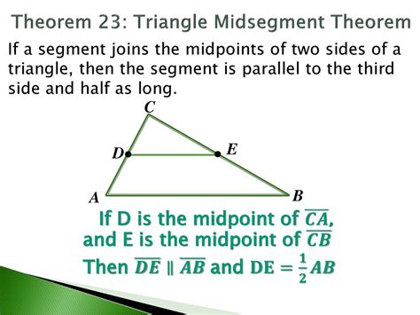 Midsegments Of Triangles Ppt Download