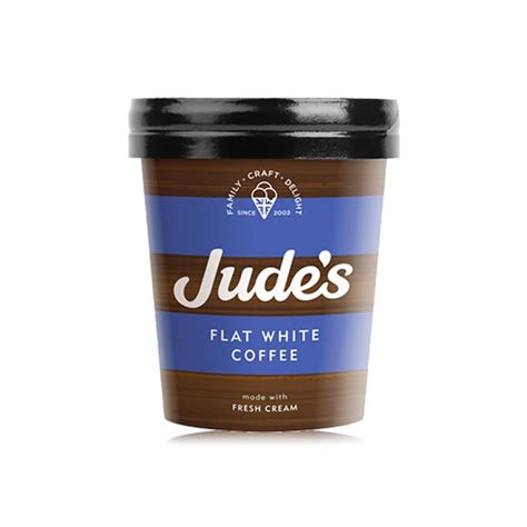 Jude S Flat White Coffee Ice Cream Ml Spinneys Uae