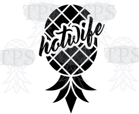 Hotwife Upside Down Pineapple Stag Vixen SVG PNG Swinger Vinyl