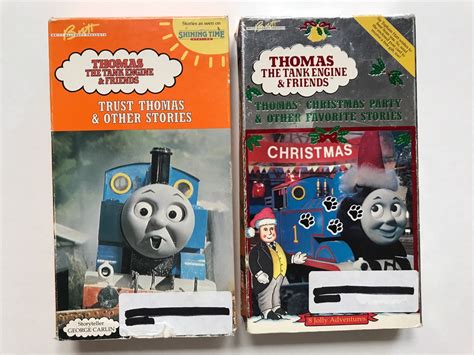 SALE Thomas the Tank Engine VHS Video Pair Live Action Animation Movies ...