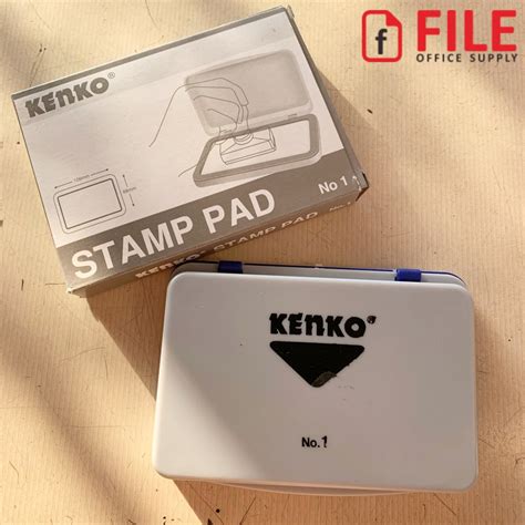 Jual Stamp Pad Bak Stempel Kenko Besar No Shopee Indonesia