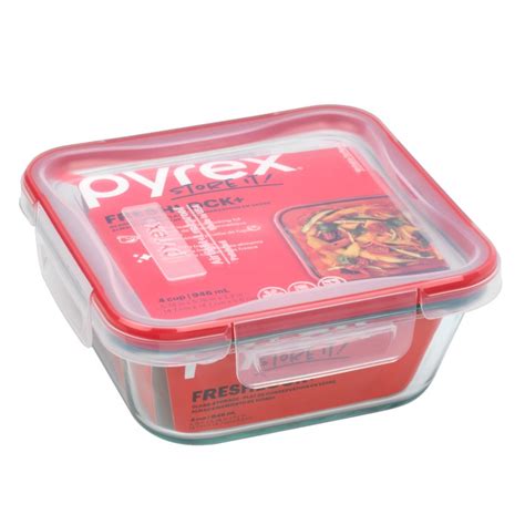 Pyrex Freshlock Glass Square