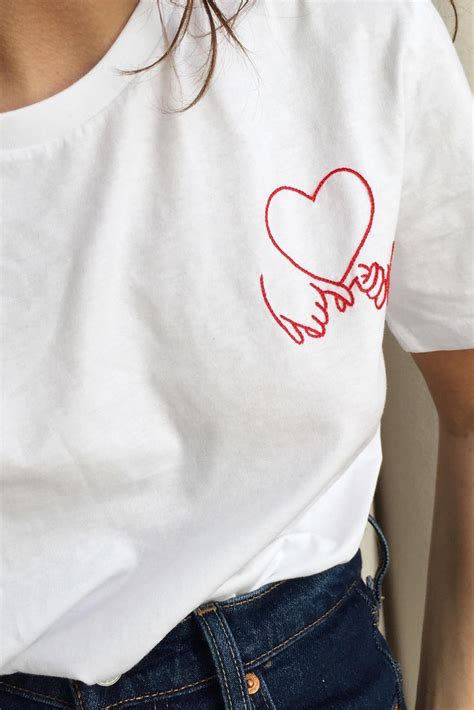 Tee Shirt Musclove T Shirt Broderie Broderie Sur Vetement Broderie