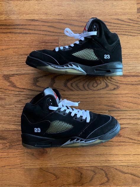 Jordan Brand Air Jordan 5 Retro GS Black Metallic Silver 2011 Grailed