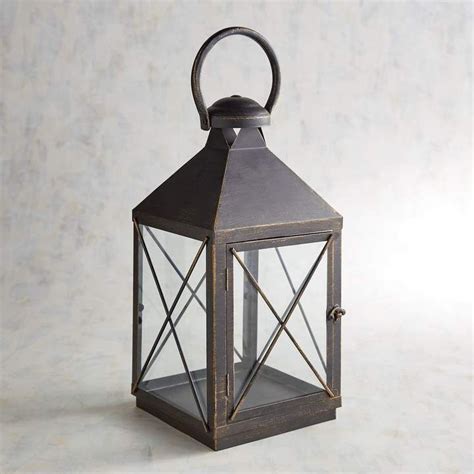 Pier 1 Imports Bennett Medium Black Metal Lantern Metal Lanterns Iron Lanterns Lanterns