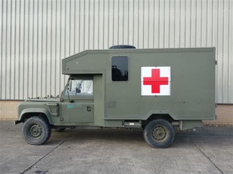 Land Rover Defender Wolf Lhd Ambulance Mod Surplus For