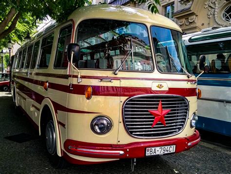 Perfektne Zrenovovaný Autobus Škoda 706 Rto Lux Objektívom Stanislava