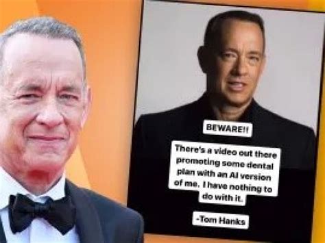 Tom Hanks Warns About AI Video Of Himself