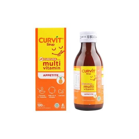 Jual Curvit Syrup 60 Ml Shopee Indonesia