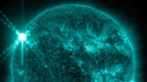 Sun Unleashes Massive X Class Solar Flare During Geomagnetic Storm