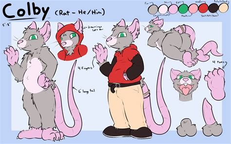 Colby Nsfw Reference Sheet By Spottott On Itaku