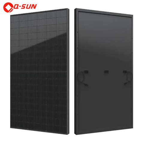 Photovoltaic Solar Panel Module Solar Pv Module Mono Facial Full Black