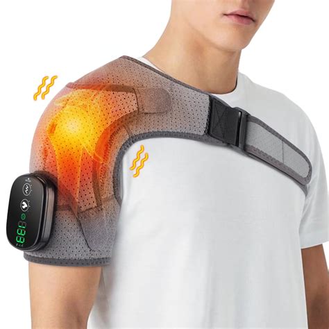 Heated Shoulder Wrap Shoulder Heating Pads Massager For Men Women