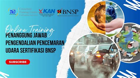 Online Training Penanggung Jawab Pengendalian Pencemaran Udara