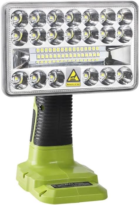 18 V Tools LED Işık Taşınabilir Dış Mekan Uzun Mesafe Lambası 18 W 2000