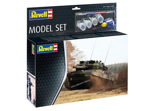 Revell 63355 Model Set Leopard 2 A7V