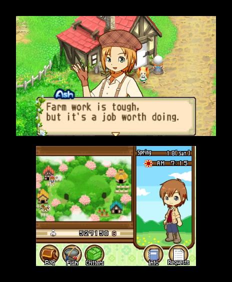 Harvest Moon D The Tale Of Two Towns Review Ds Nintendo Life