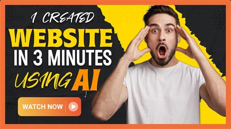 Create Your Website Using Ai This Is Insane Artificial Intelligence 2023 Youtube