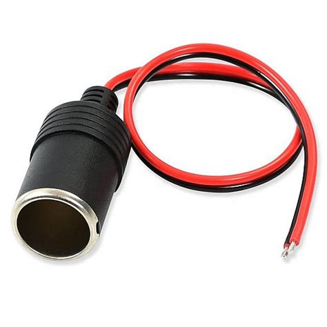 12v 10a Max 120w Car Cigarette Lighter Charger Cable Female Socket Plug