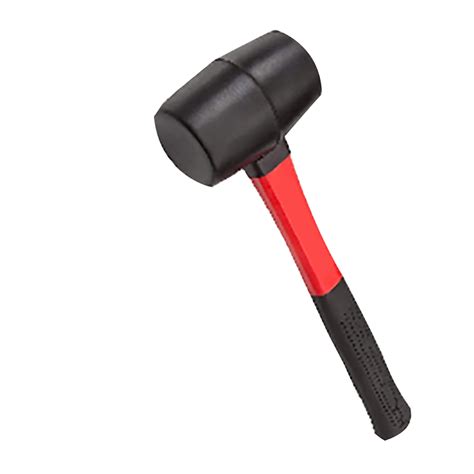 Plastic mallet with rubber mallet hammer Fiberglass Handle Rubber Mallet - Automtive Tool ...