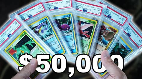 I Sent 20 Pack Fresh Gold Star Pokemon Cards To Psa Youtube