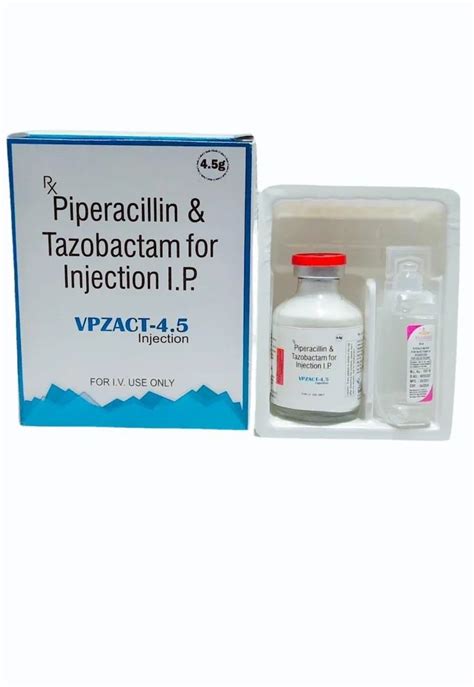 Piperacillin Tazobactam Injection Ip At Rs 546 29 Vial Piperacillin