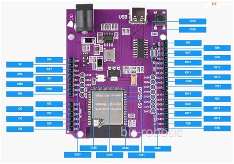 【花雕学编程】arduino动手做（233） Esp32s3 Uno点亮2812灯屏 Df创客社区