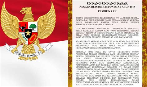 Kedudukan Undang Undang Dasar Bagi Bangsa Indonesia Adalah Salah