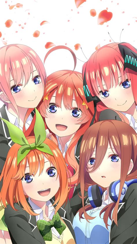 五等分の花嫁iphone壁紙androidスマホ壁紙 アニメ壁紙ネット Pc・android・iphone壁紙・画像