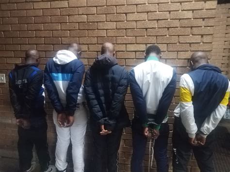 Police Make A Remarkable Breakthrough In Arresting Five Suspects Who