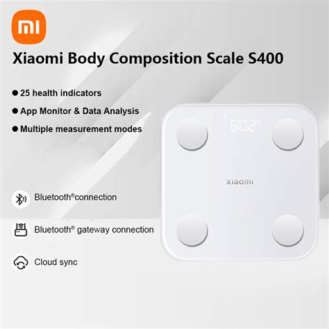 Xiaomi Smart Body Composition Scale S Composite Weight Led Bluetooth