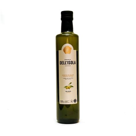 Aceite De Oliva DELL ISOLA X 500 Ml SIN TACC Suave Gema Distribuidora