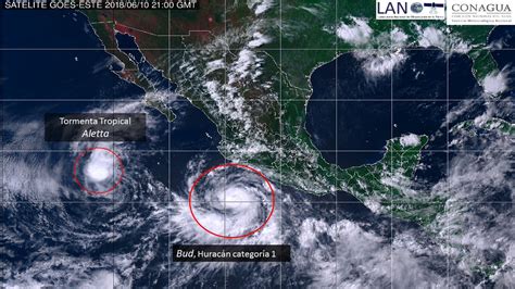 Se Forma El Hurac N Bud En El Pac Fico Que Afectar M Xico Y Al Oeste