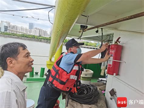 排查风险隐患 海南省公安厅海岸警察总队第一支队防御应对台风“暹芭”腾讯新闻