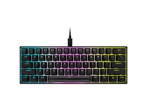 Mechaniczna Klawiatura Do Gier Corsair K Rgb Mini Poliw Glanowe