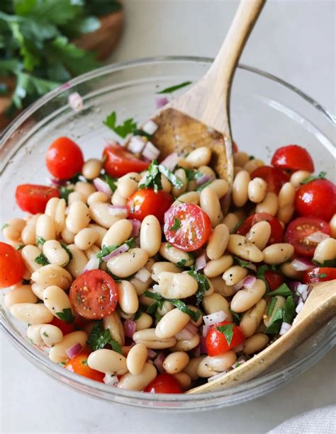 Easy Cannellini Bean Salad - 5 Minute Recipe! - Cook At Home Mom