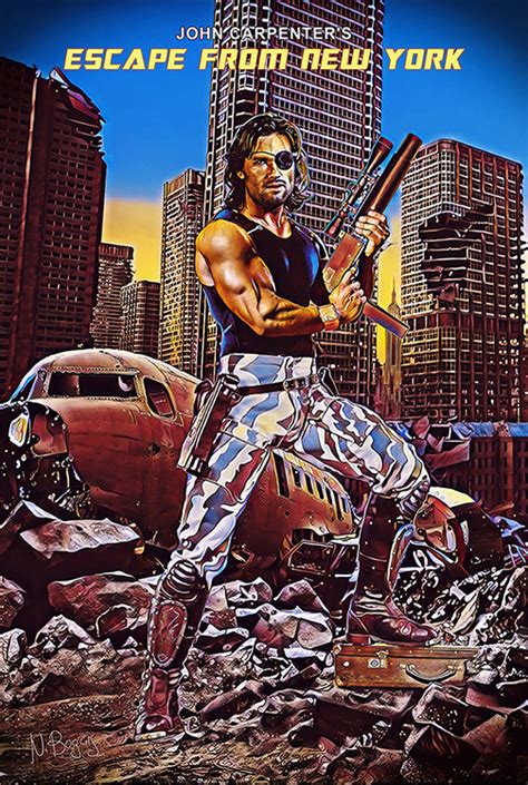 Escape From New York | Poster By NikosBogris