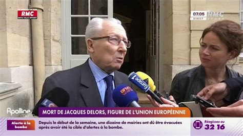 Mort de Jacques Delors figure de l Union européenne