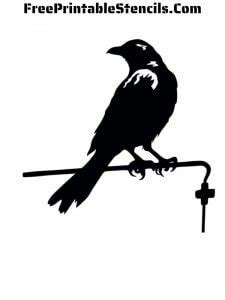 Free Printable Crow Stencils Free Printable Stencils